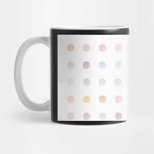 Pastel Watercolor Dots Mug